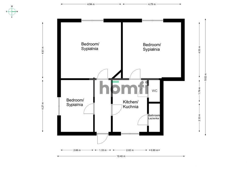 Mieszkanie 81,6 m², Czechowice-Dziedzice, Żebracz, Górnicza - zdjęcie 8