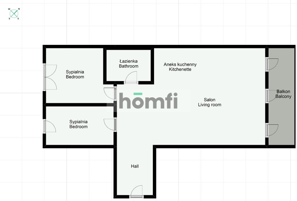 Mieszkanie 65,76&nbsp;m², Wrocław - zdjęcie 14