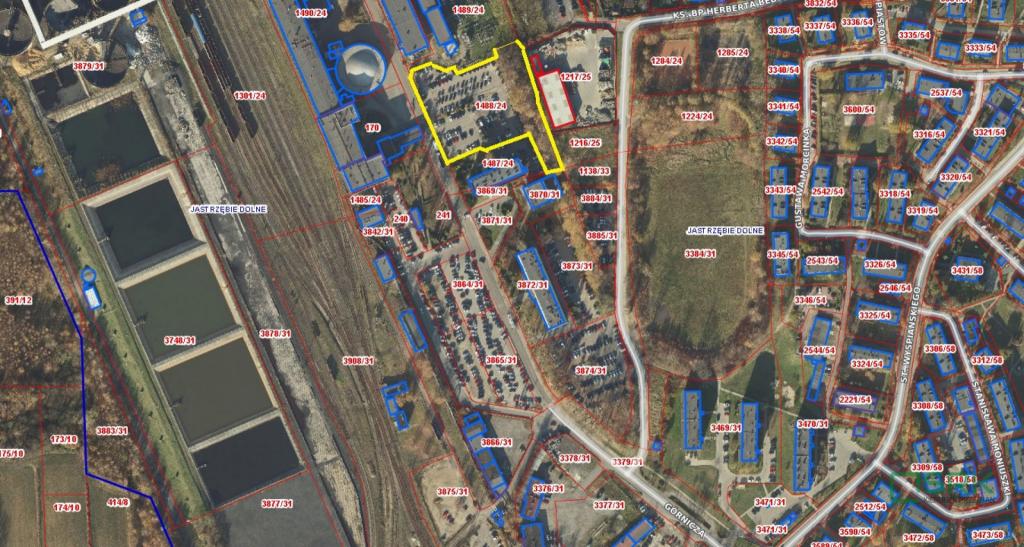 Działka inwestycyjna 6322 m², Jastrzębie-Zdrój, Górnicza - zdjęcie 1