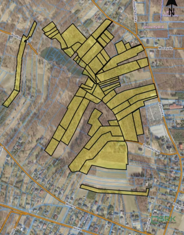 Działka inwestycyjna 18,97 ha, Świerklany, rejon Rybnickiej i Podkościele - zdjęcie 1