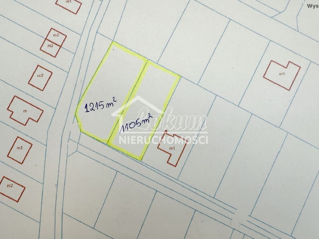 Działka budowlana 1105&nbsp;m², Siedlice - zdjęcie 6