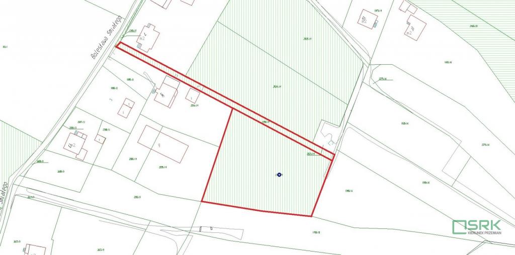 Działka inwestycyjna 4081 m², Rybnik, Bolesława Śmiałego - zdjęcie 1