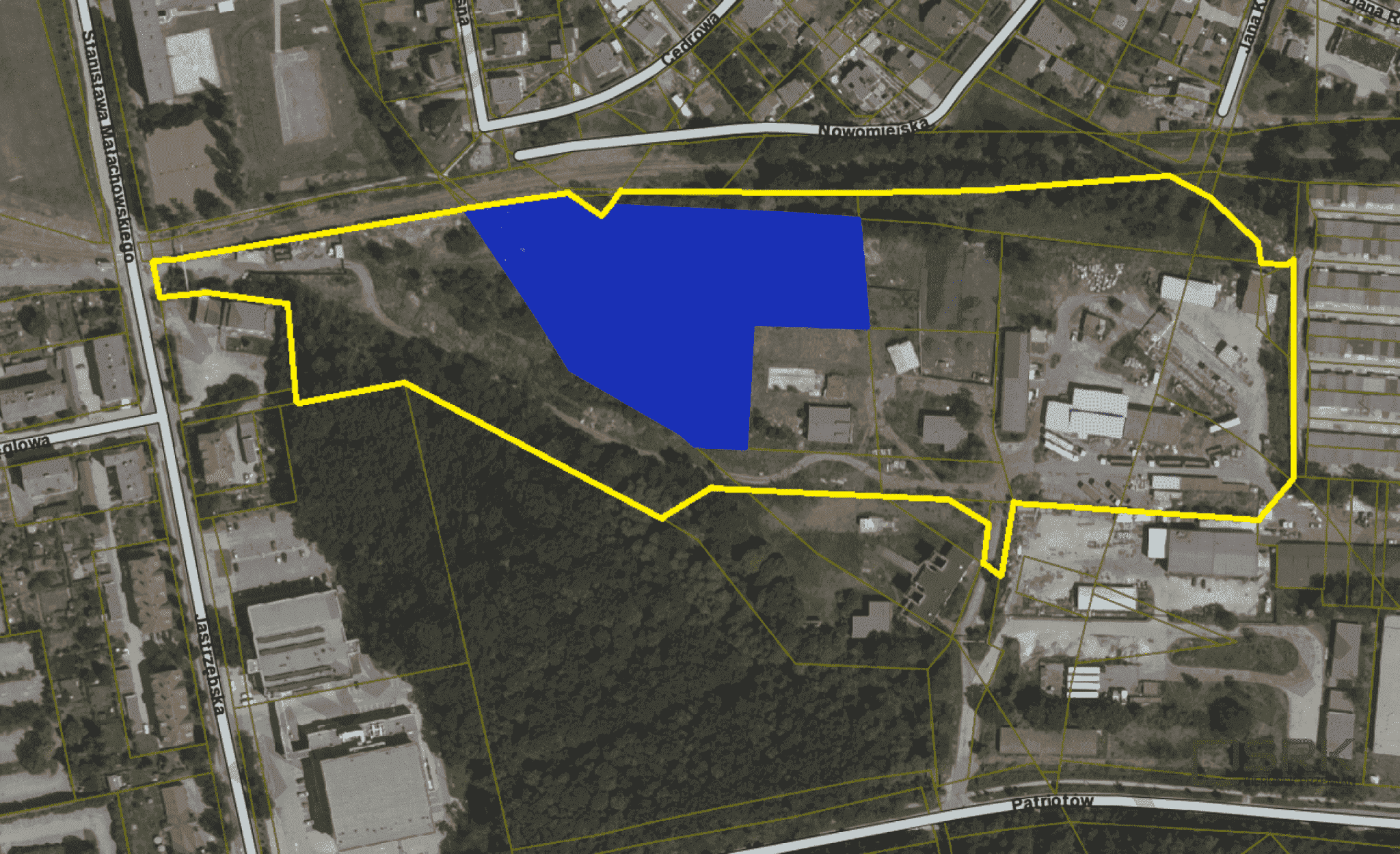 Działka inwestycyjna 5,48 ha, Rybnik, Jastrzębska - zdjęcie 1