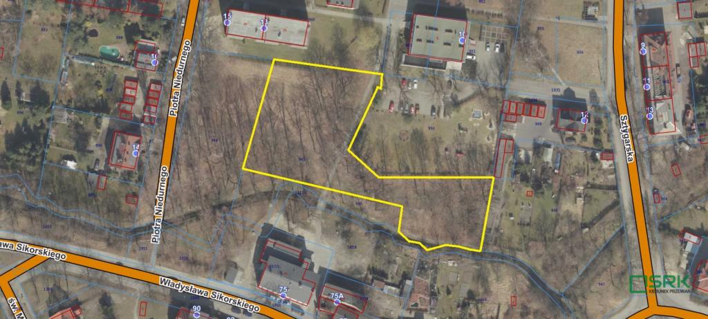 Działka inwestycyjna 4221&nbsp;m², Gliwice, Piotra Niedurnego - zdjęcie 1
