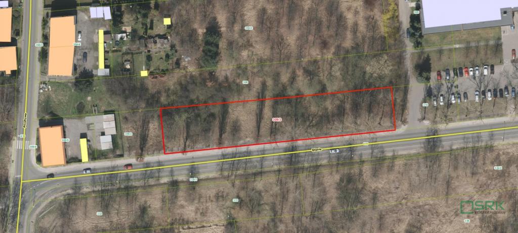 Działka inwestycyjna 2420&nbsp;m², Gliwice, Błonie - zdjęcie 1
