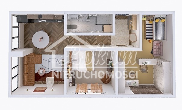 Mieszkanie 61,44 m², Szczecin, Centrum, Aleja Niepodległości - zdjęcie 9