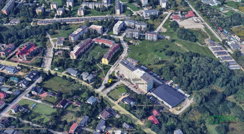 Działka inwestycyjna 308&nbsp;m², Sosnowiec, Szymanowskiego - zdjęcie 3