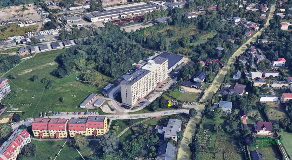 Działka inwestycyjna 308&nbsp;m², Sosnowiec, Szymanowskiego - zdjęcie 2