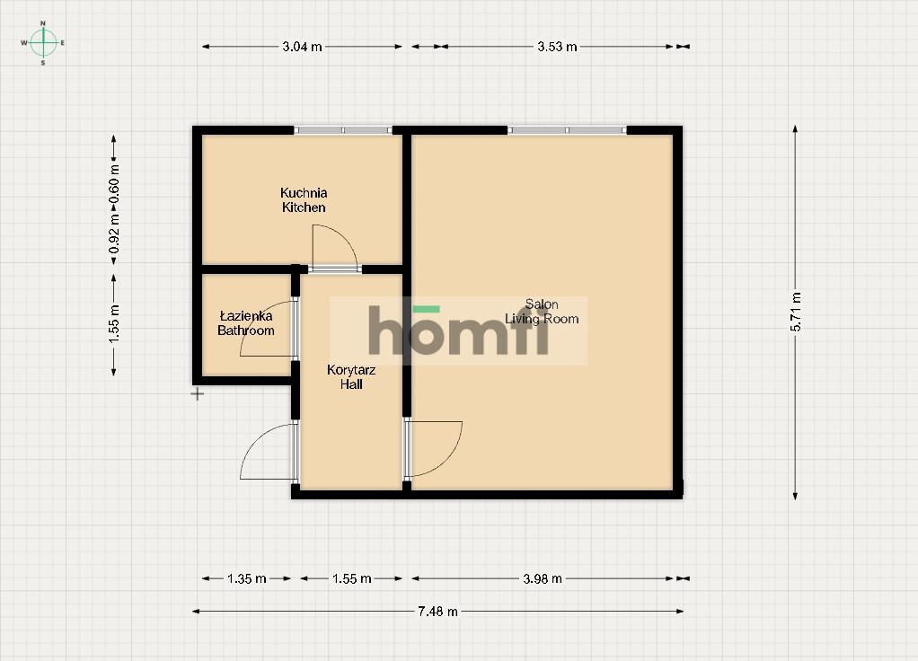 Mieszkanie 36&nbsp;m², Pionki, Aleje Lipowe - zdjęcie 8