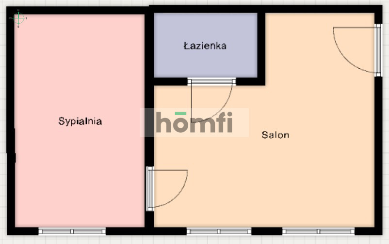 Mieszkanie 43,5 m², Łódź, Śródmieście, dr. Seweryna Sterlinga - zdjęcie 10