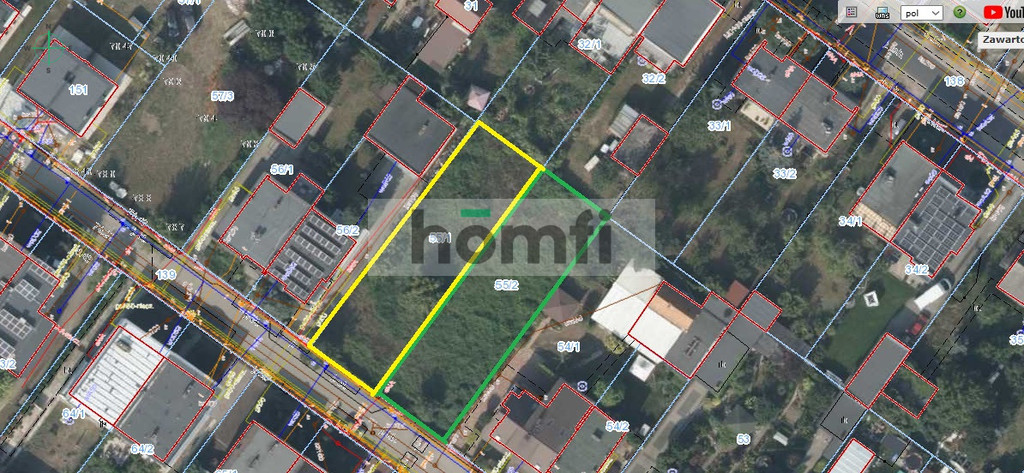 Działka budowlana 537 m², Poznań, Antoninek, Unisława - zdjęcie 6