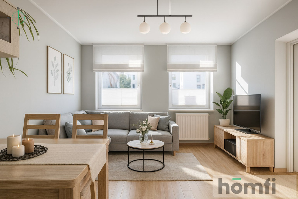 Mieszkanie 37,5 m², Gdańsk, Siedlce, Szara - zdjęcie 1