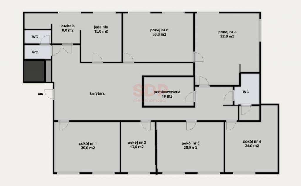Lokal usługowy na sprzedaż, 250 m², Wrocław, Stare Miasto, Tęczowa - zdjęcie 12