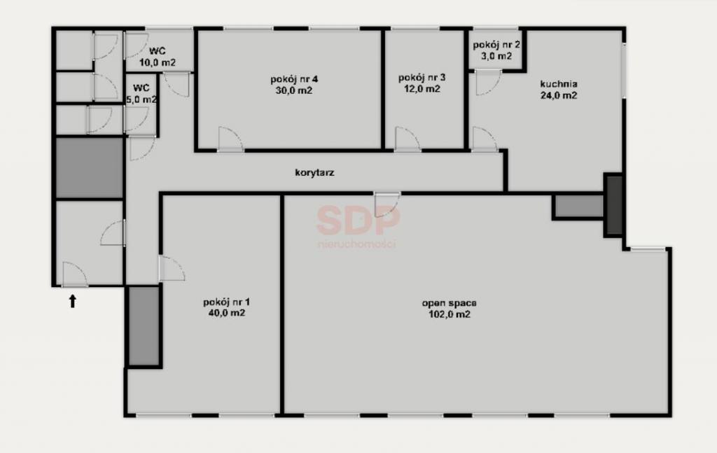 Lokal biurowy na sprzedaż, 247&nbsp;m², Wrocław, Stare Miasto, Tęczowa - zdjęcie 12
