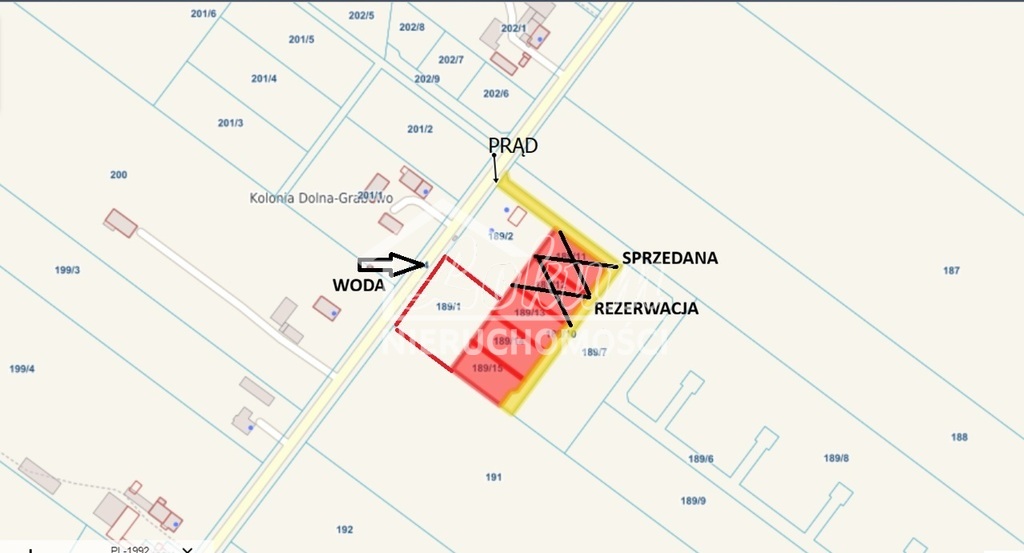 Działka budowlana 1477&nbsp;m², Grabowo - zdjęcie 10