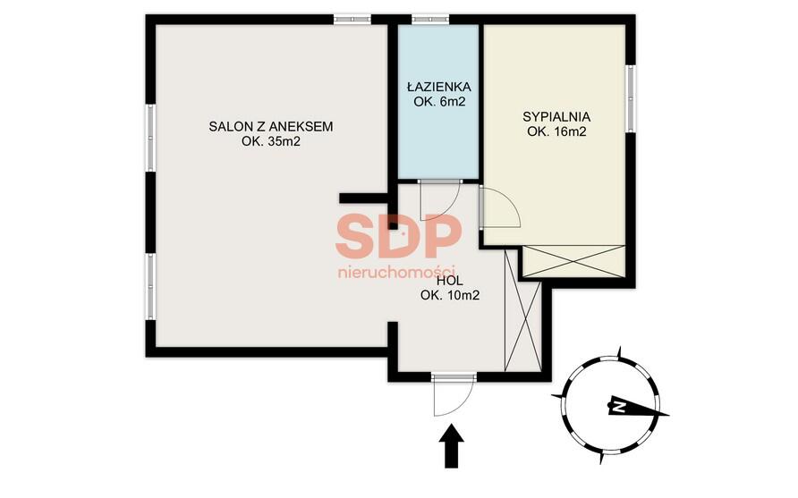 Mieszkanie 62 m², Warszawa, Wola, Leszno - zdjęcie 19