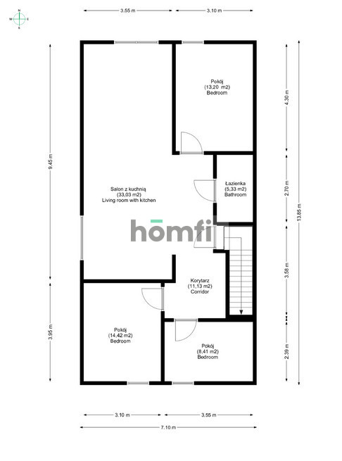 Mieszkanie 87,85 m², Zwoleń, Jaworowa - zdjęcie 8