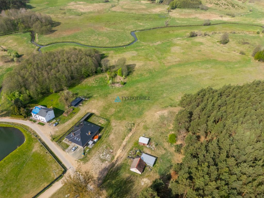 Działka budowlana 1391 m² - Dąbki k. Bytowa - zdjęcie 13