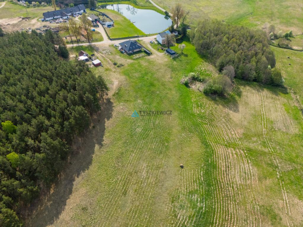 Działka budowlana 1391 m² - Dąbki k. Bytowa - zdjęcie 2