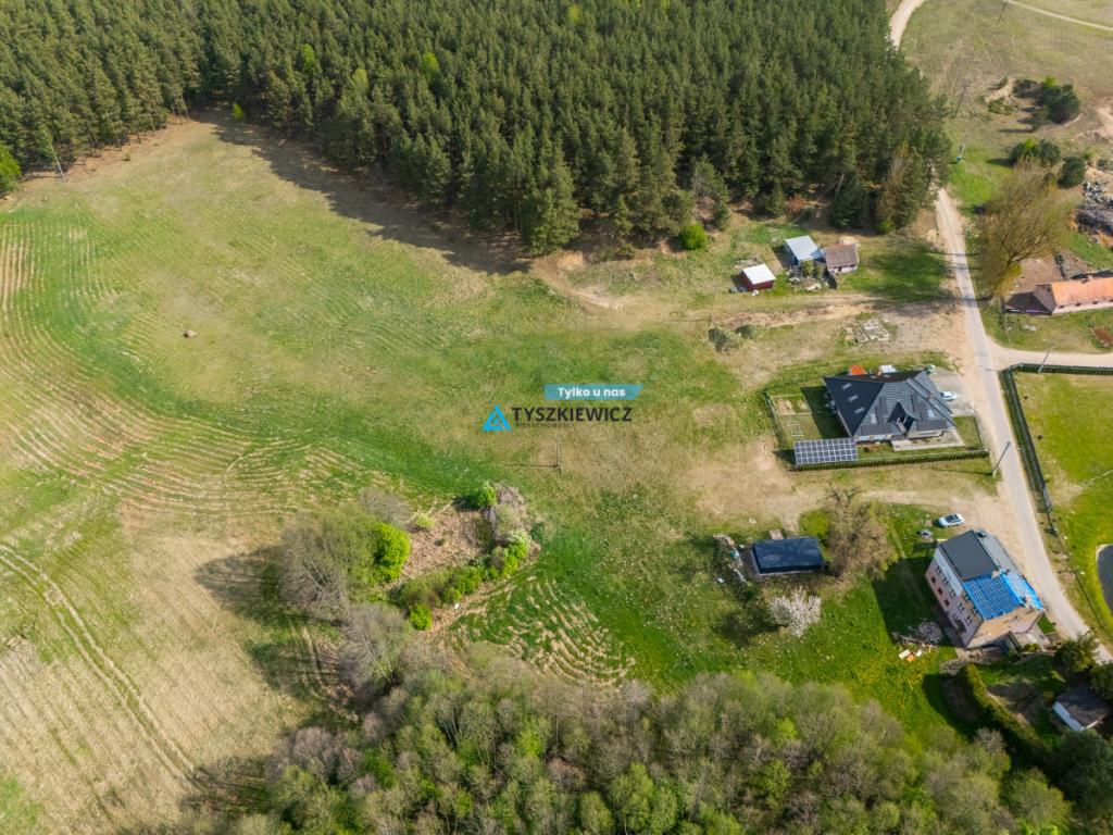 Działka budowlana 1391 m² - Dąbki k. Bytowa - zdjęcie 1