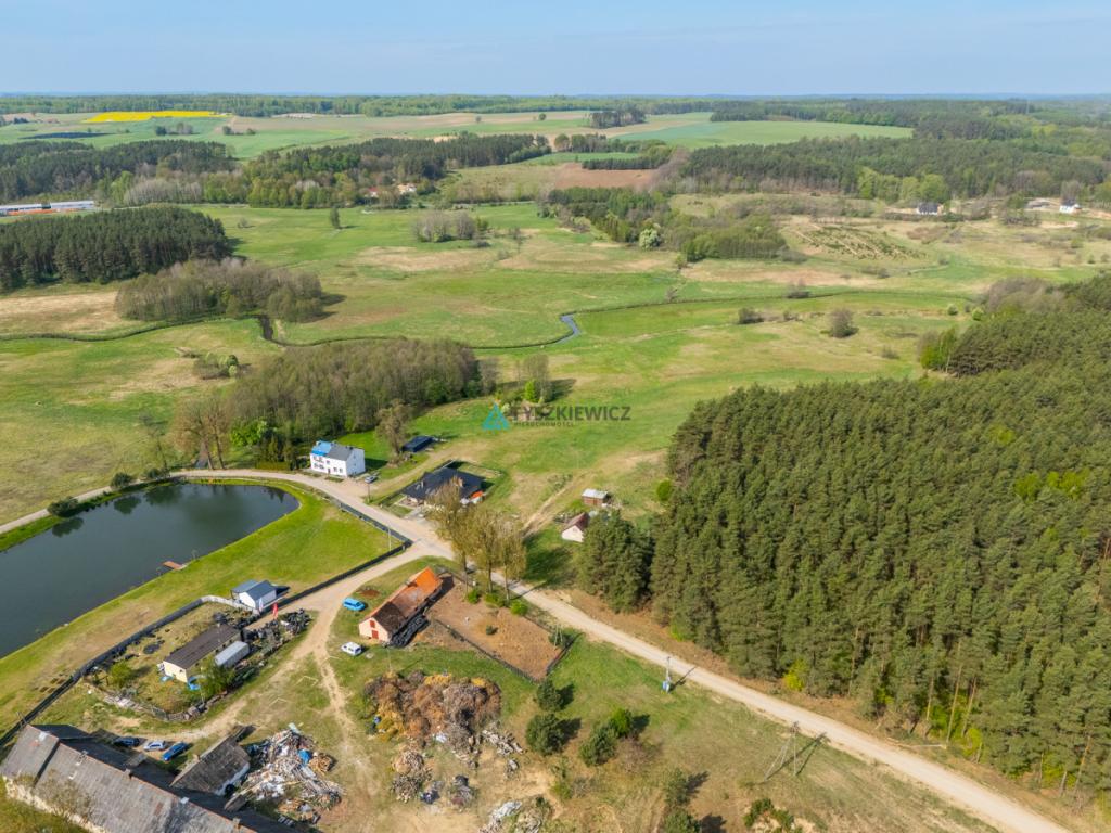Działka budowlana 1391 m² - Dąbki k. Bytowa - zdjęcie 14