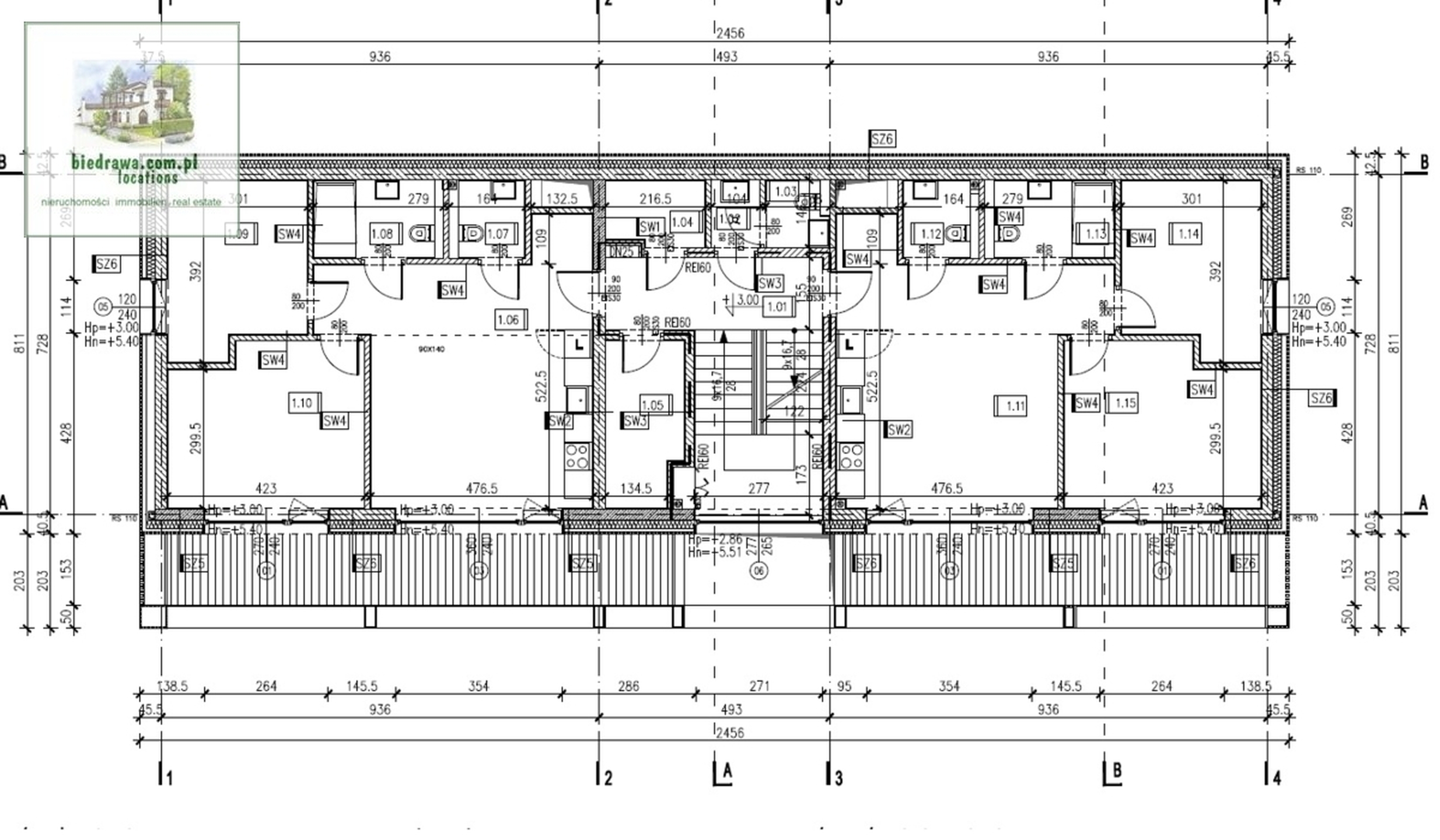 Zieleniec - działka z PnB, 2 budynki 15 apartamentów - zdjęcie 11