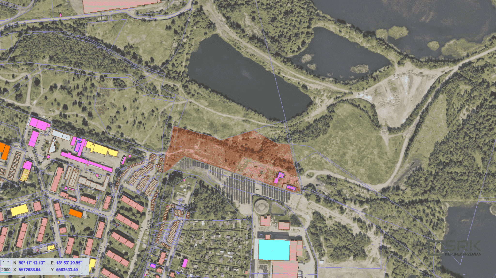 Działka inwestycyjna 2,55&nbsp;ha, Ruda Śląska, Stalowa - zdjęcie 1