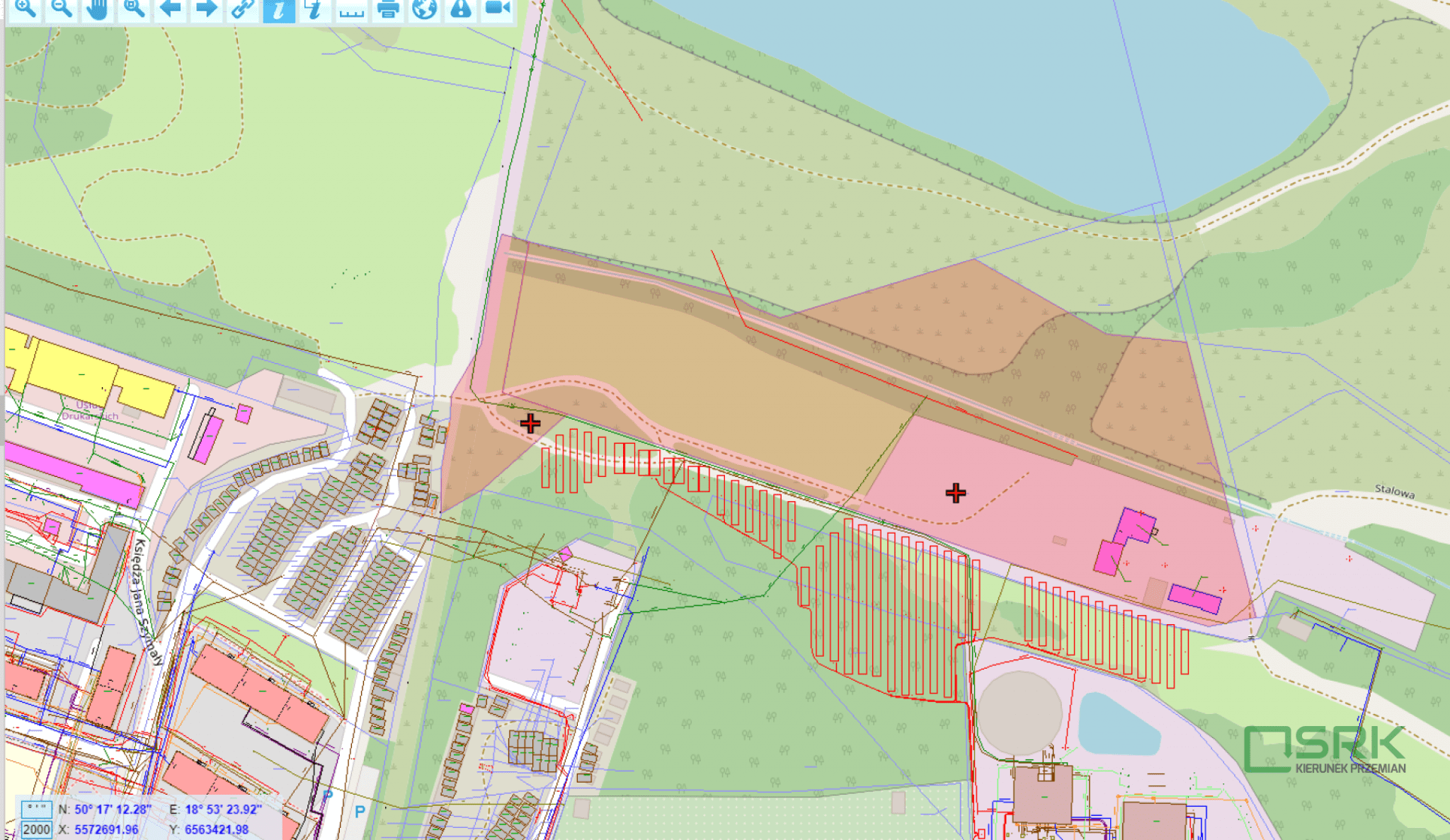 Działka inwestycyjna 2,55&nbsp;ha, Ruda Śląska, Stalowa - zdjęcie 2
