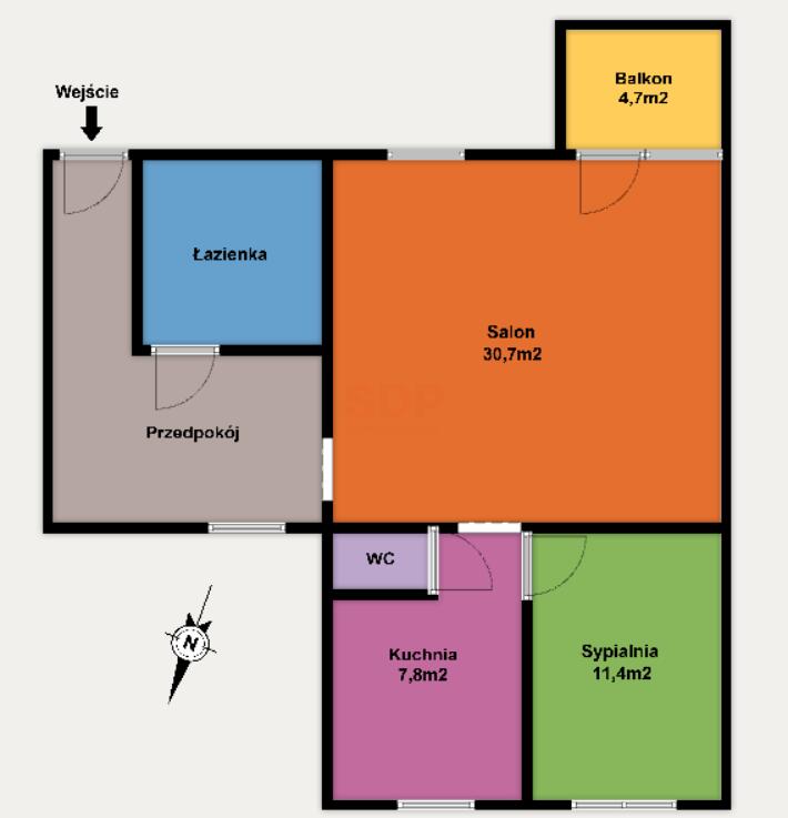 Mieszkanie 64 m², Łódź, Okoniowa - zdjęcie 17