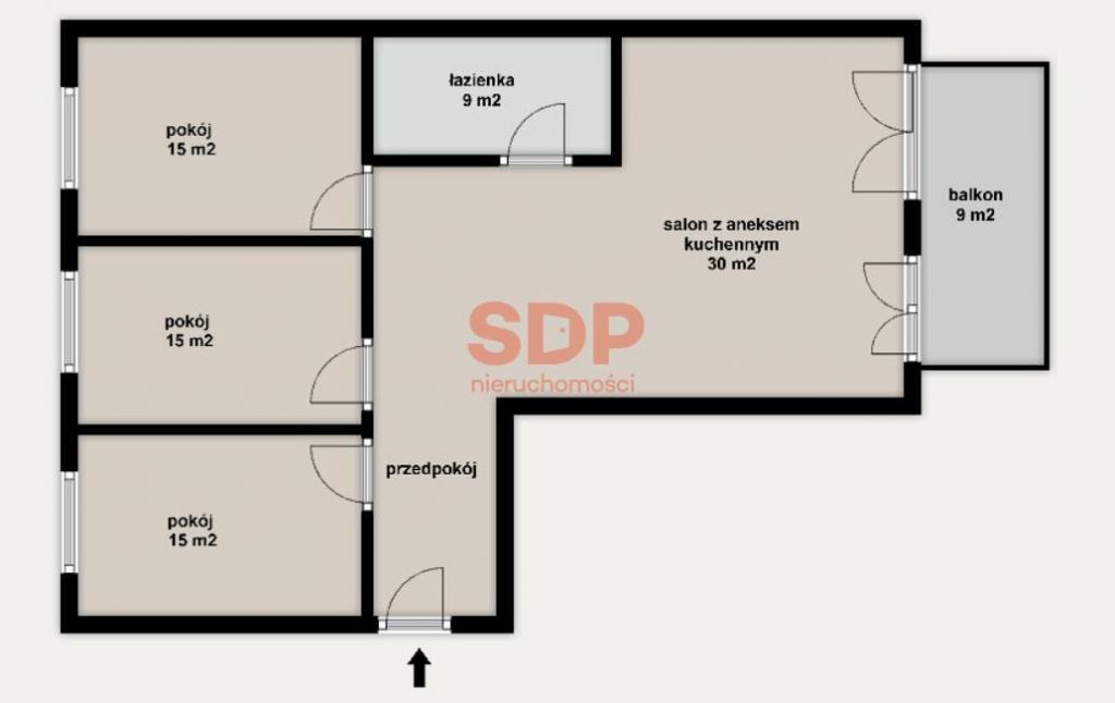 Mieszkanie 90 m², Wrocław, Fabryczna, Popowicka - zdjęcie 6