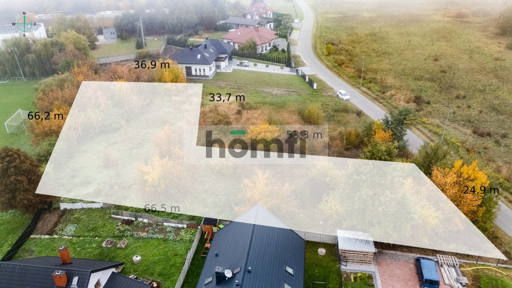 Działka budowlana 2546 m², Radom, Malenice, Tęczowa - zdjęcie 6