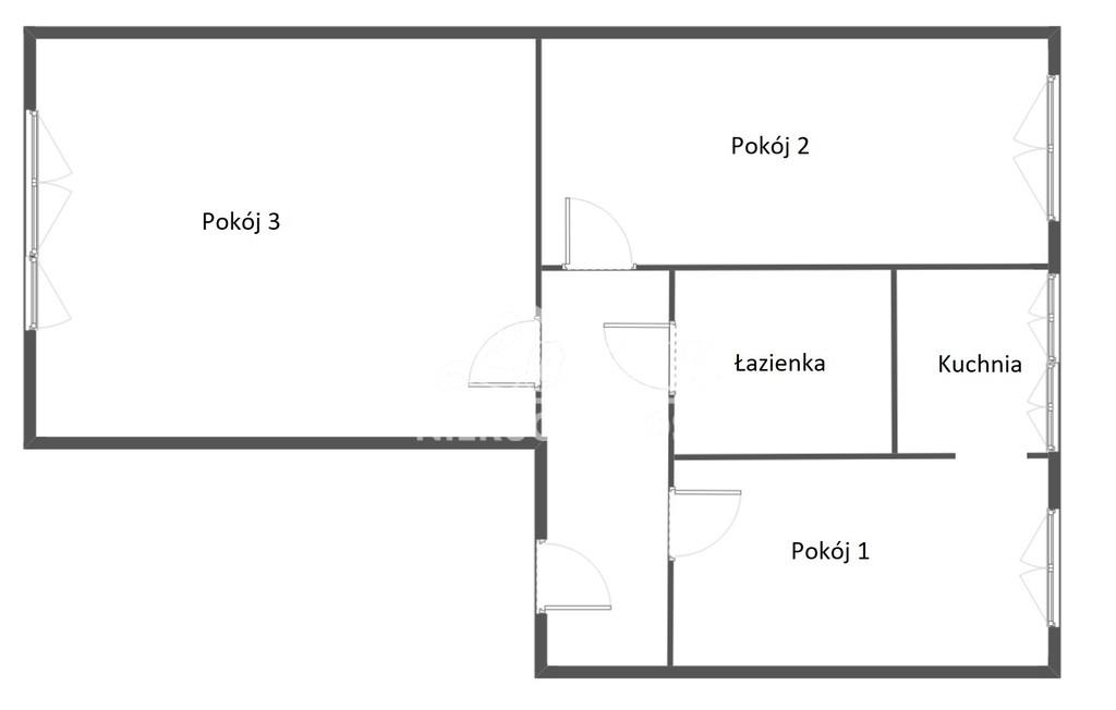 Mieszkanie 60,14&nbsp;m², Szczecin - zdjęcie 7