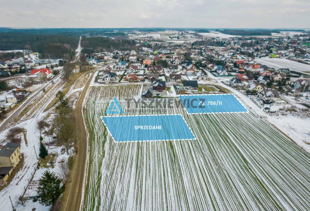 Działka bud. przy ścianie lasu w Wielkim Kliczu - zdjęcie 8