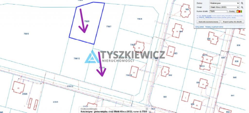 Działka bud. przy ścianie lasu w Wielkim Kliczu - zdjęcie 24