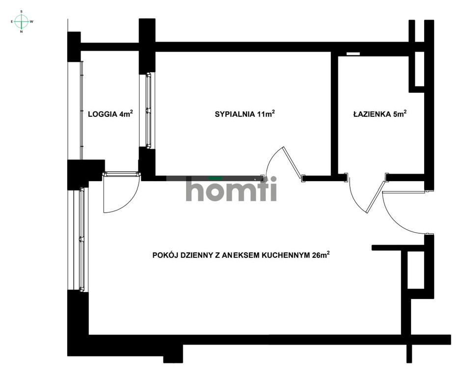 Mieszkanie 40 m², Gdańsk, Piecki Migowo, Ferdynanda Magellana - zdjęcie 14