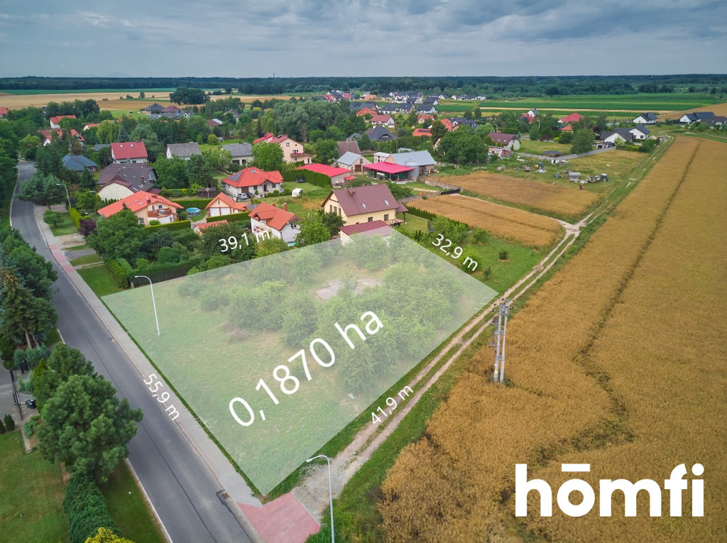 Działka budowlana 1873&nbsp;m², Nieciszów - zdjęcie 3