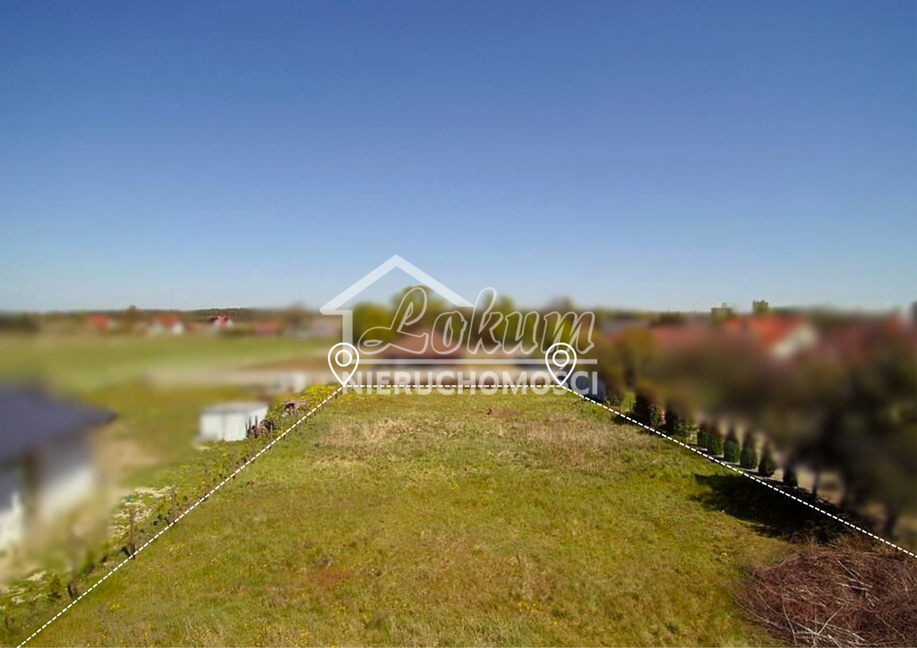 Działka budowlana 1505&nbsp;m², Łaniewo - zdjęcie 2