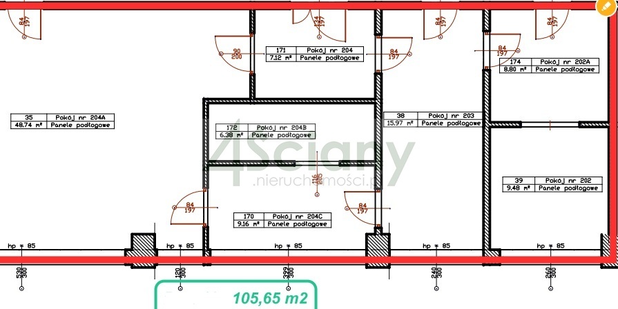 Lokal biurowy do wynajęcia, 105&nbsp;m², Warszawa - zdjęcie 1