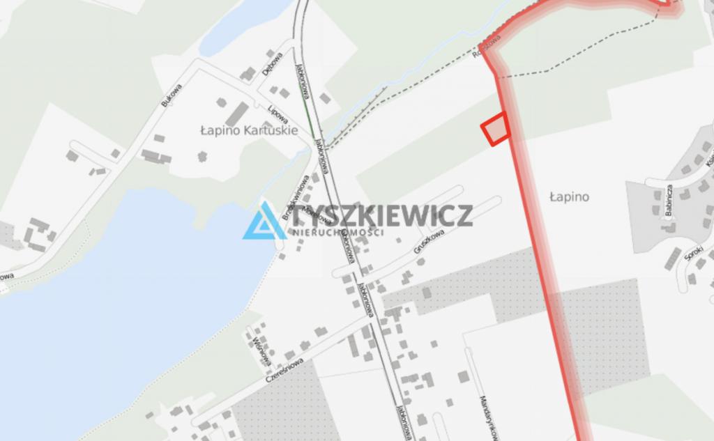 Działka z warunkami zabudowy blisko jeziora Łapino - zdjęcie 14