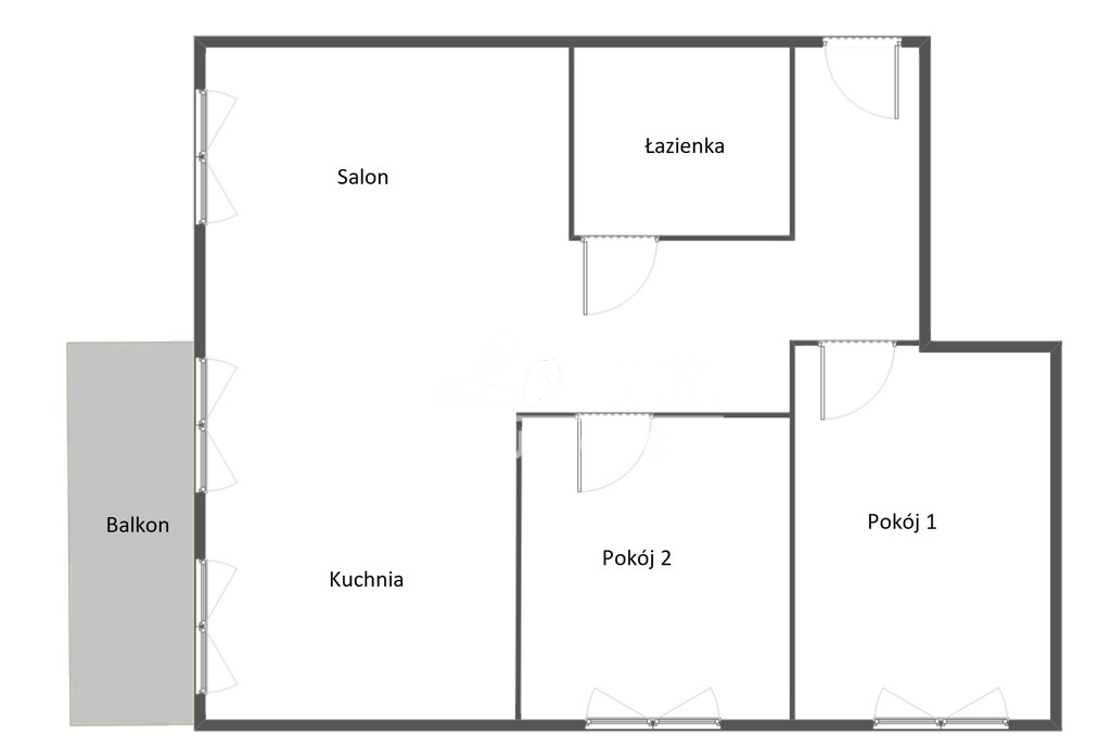Mieszkanie 63,07&nbsp;m², Szczecin - zdjęcie 13