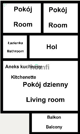 Mieszkanie 40,59 m², Kraków, Nowa Huta, Osiedle Na Stoku - zdjęcie 16