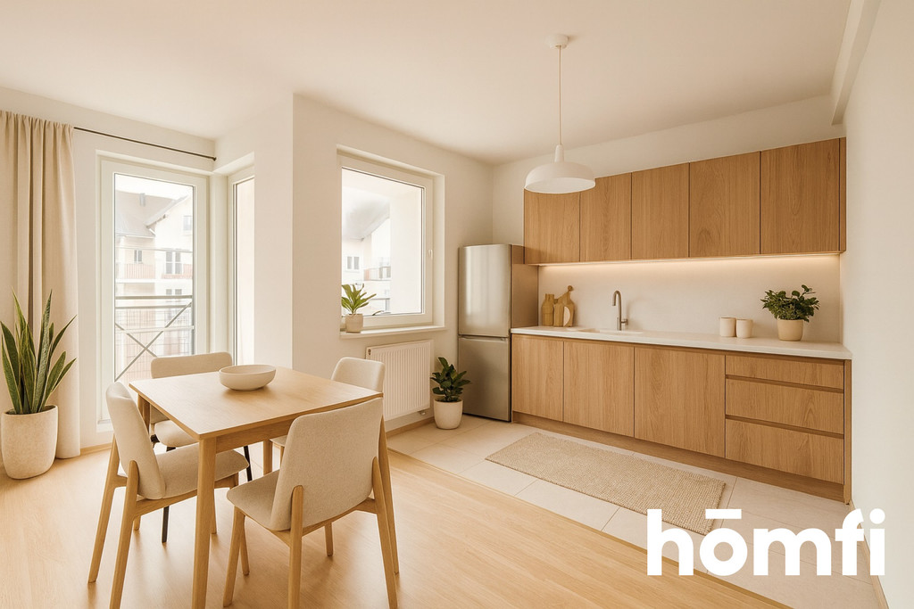 Mieszkanie 52&nbsp;m², Wrocław, Fabryczna, Marka Hłaski - zdjęcie 2