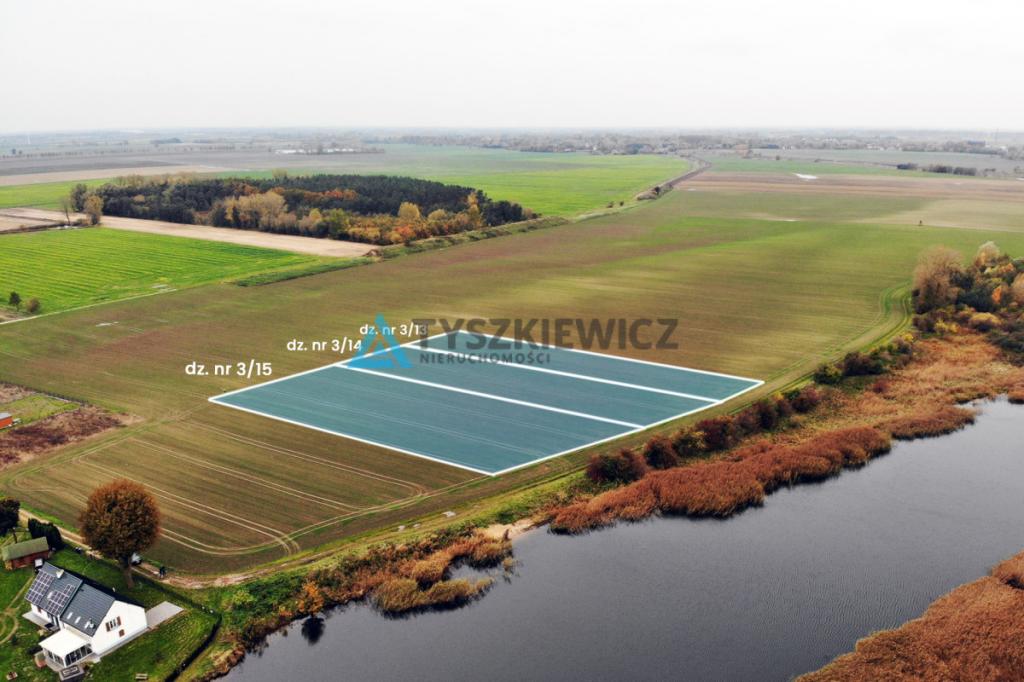 Piękna działka koło rzeki Szkarpawa - zdjęcie 2