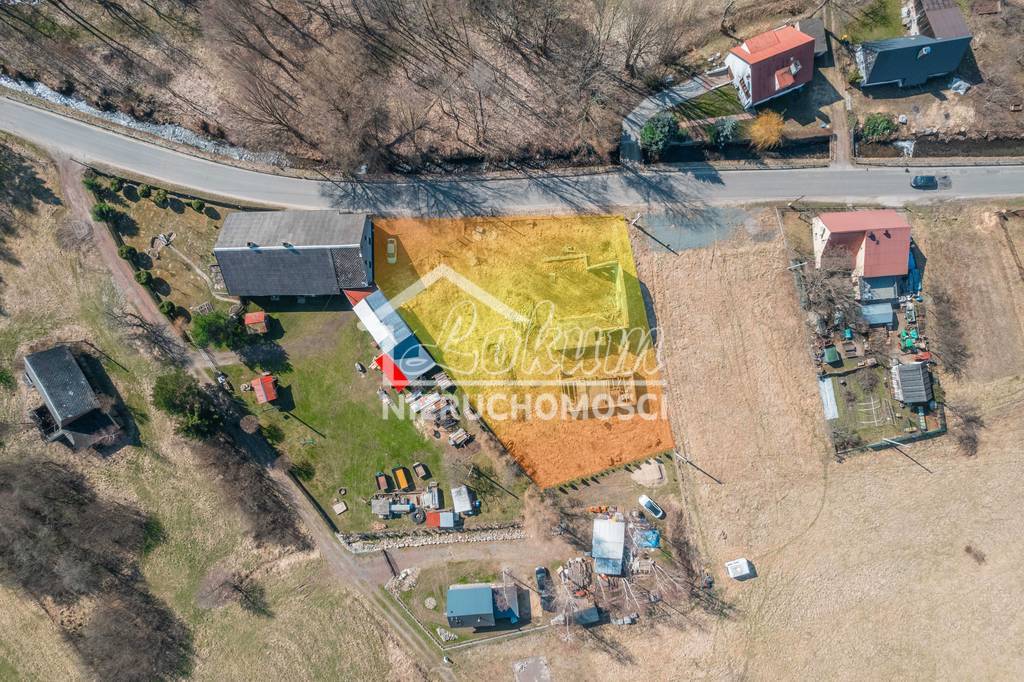 Działka budowlana 1743&nbsp;m², Jarkowice - zdjęcie 2