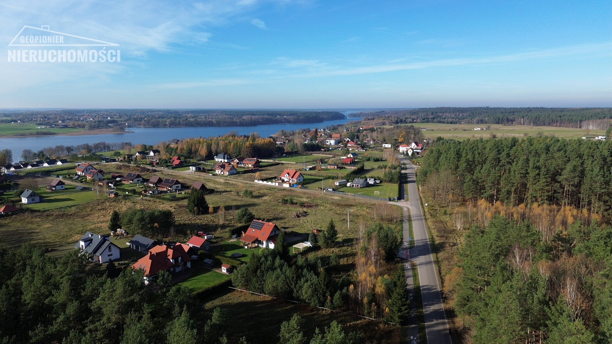 Kątno - działka budowlana, dostęp do plaży gminnej nad jeziorem Szeląg Wielki - zdjęcie 1