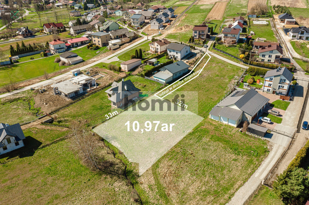 Działka budowlana 1097 m², Rzeszów, Przybyszówka, por. Henryka Pisarka - zdjęcie 12