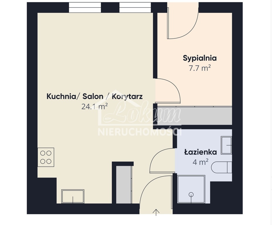 Mieszkanie 38,3&nbsp;m², Świnoujście, Wojska Polskiego - zdjęcie 10