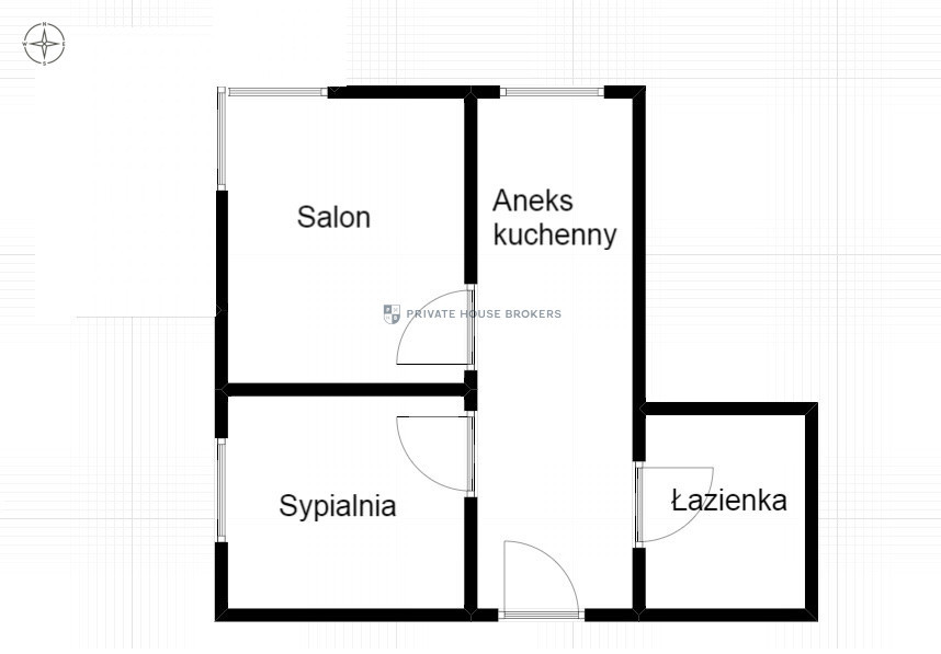 Mieszkanie 41,31&nbsp;m², Kraków, Stare Miasto, Rakowicka - zdjęcie 14