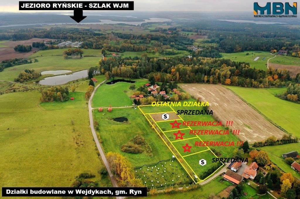 Działka budowlana 2256&nbsp;m², Wejdyki - zdjęcie 1