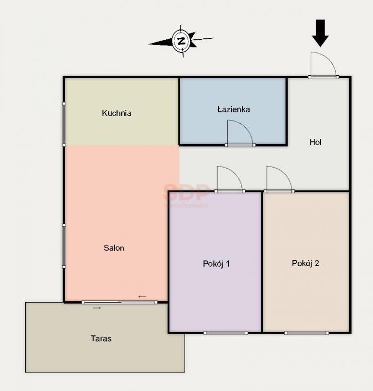 Mieszkanie 67&nbsp;m², Łódź, Polesie, Pienista - zdjęcie 11